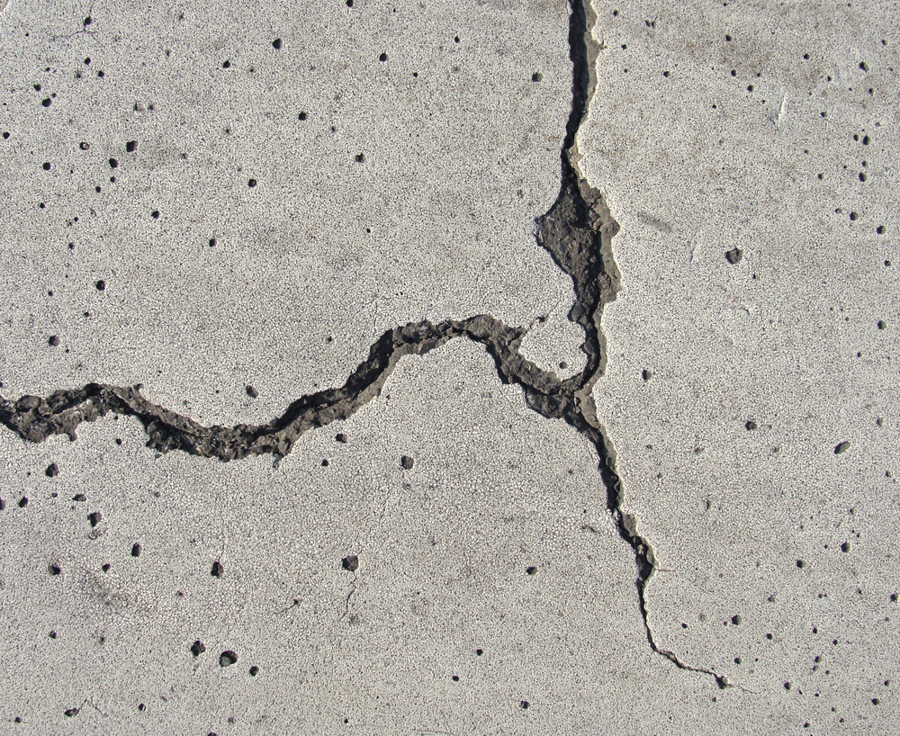 concrete cracks