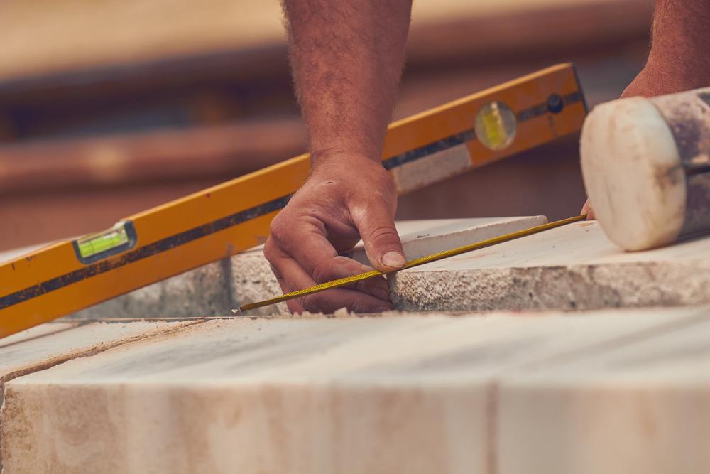 Concrete lifting for porch repair