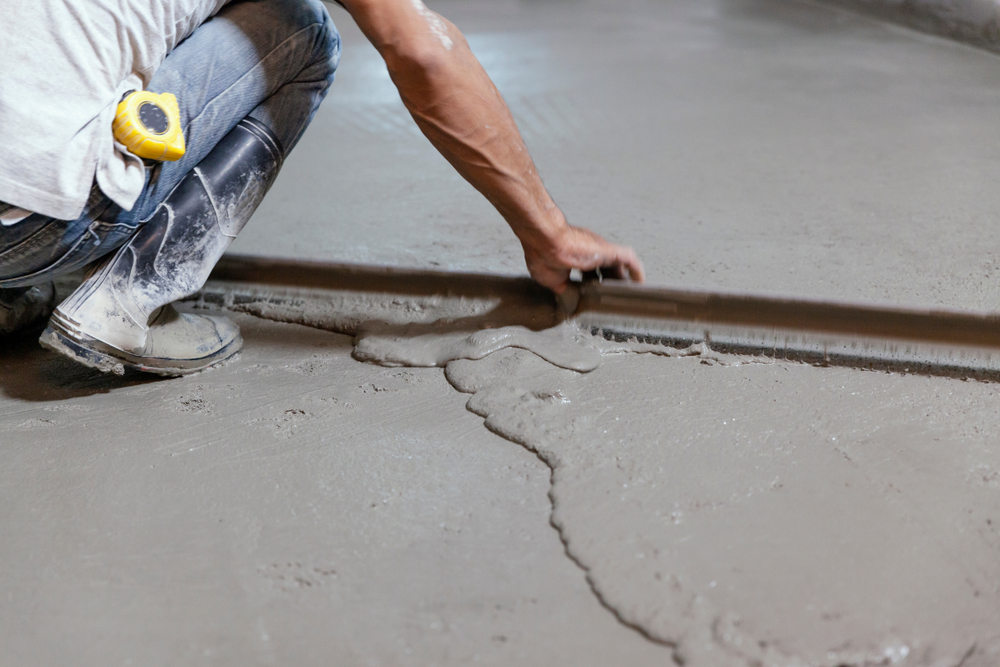 Utah garage floor leveling