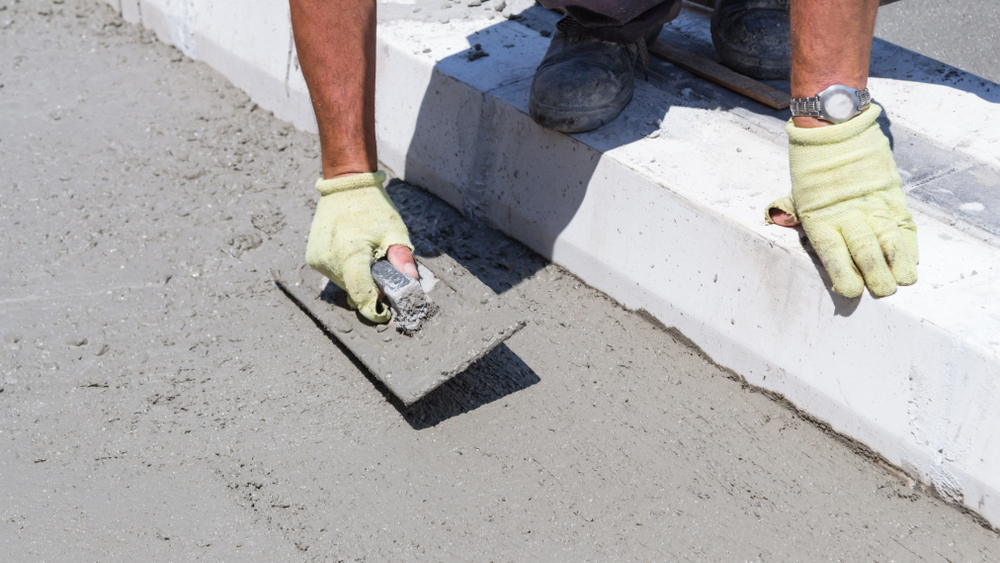 Repair options for settled concrete