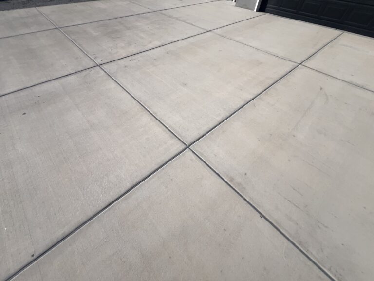 Residential driveway with joint sealant in Erda Utah